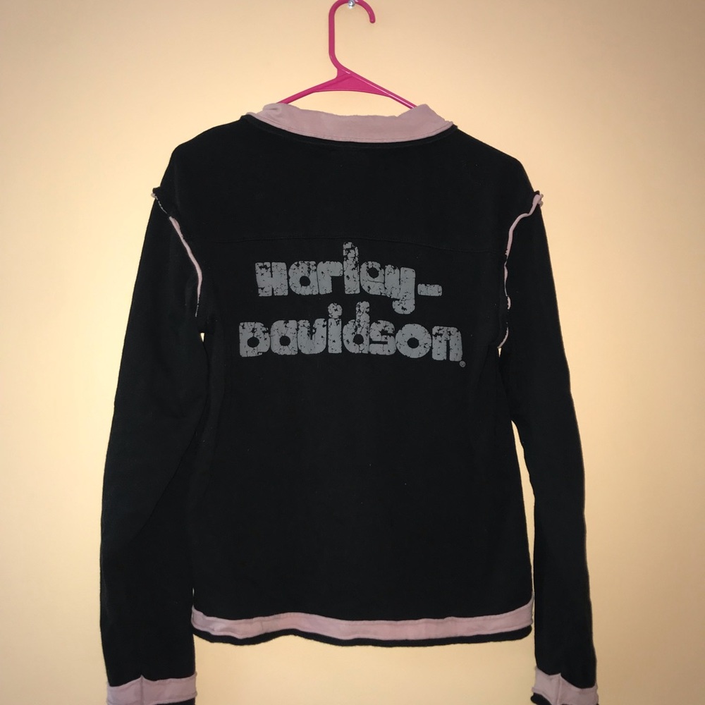 Harley Davidson Rugby Jumper - Picture 2 of 3